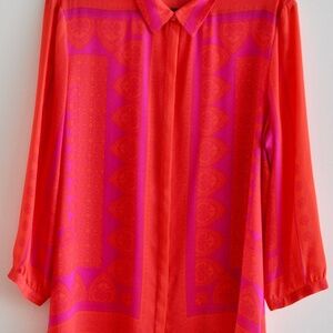 Ann Taylor Long Sleeves Blouse XL